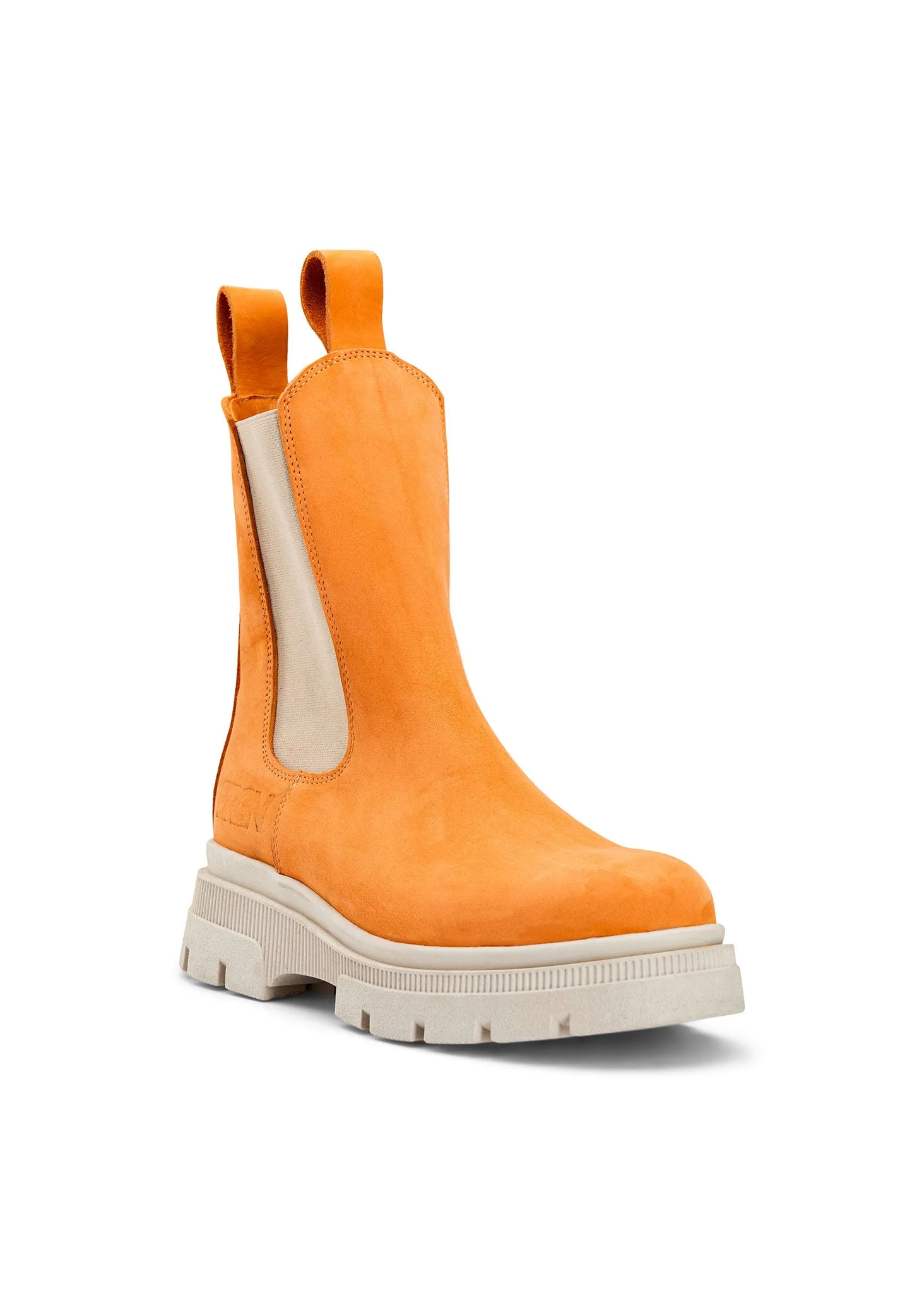 Chelsea Boot - Sand / Sunset Orange