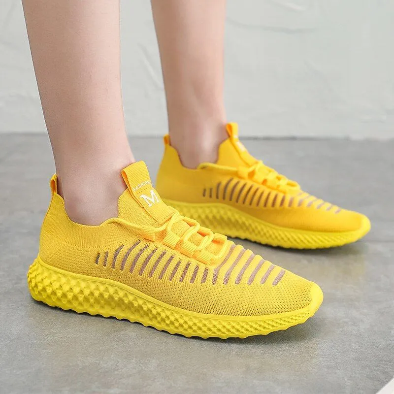 Cuzcare Women Breathable Mesh Orthopedic Walking Shoes