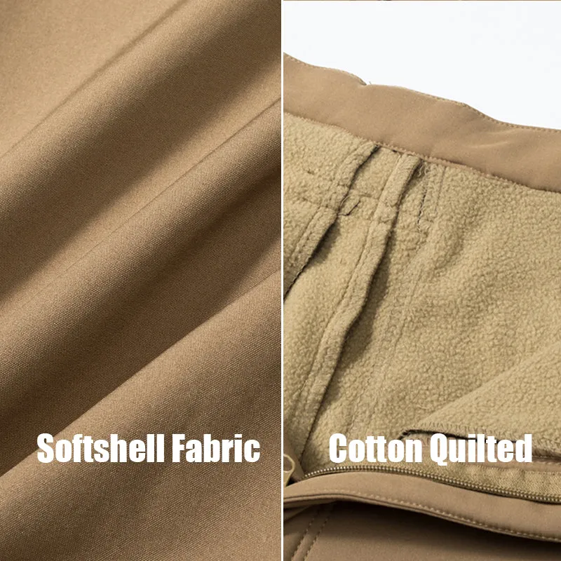 Grampus Softshell Waterproof Tactical Pants for Winter Army Green