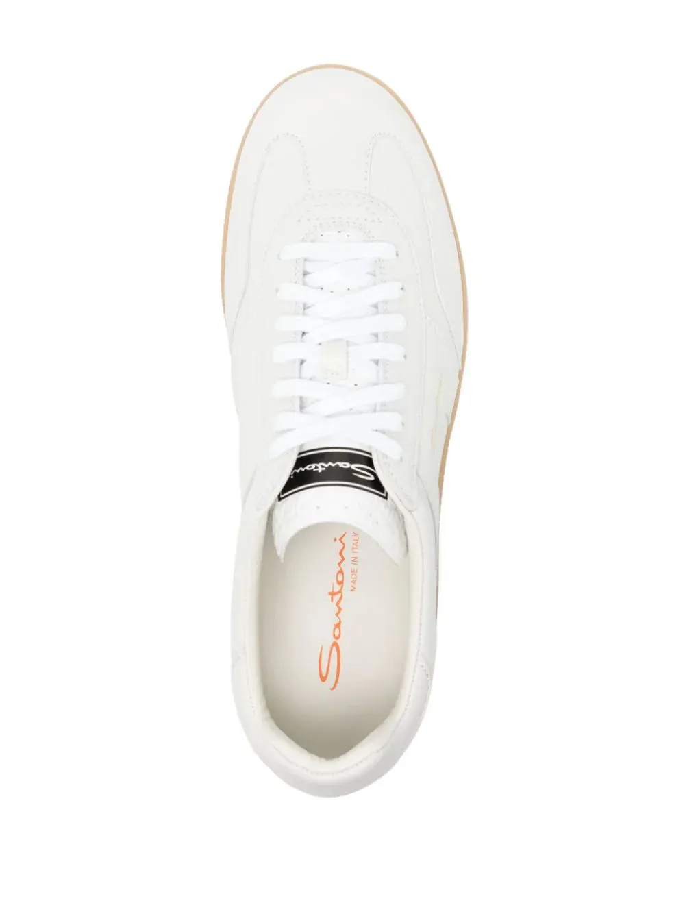 Low-Top Leather Sneakers