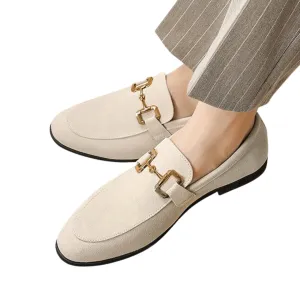 Luxuriöse Herren Wildleder Loafers