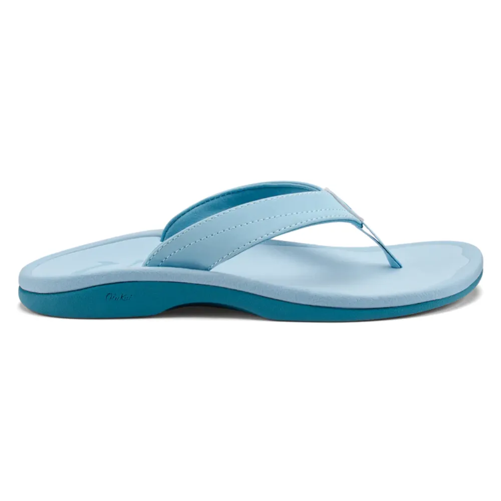 OluKai ‘Ohana Misty Blue Flip Flop Sandal (Women's)