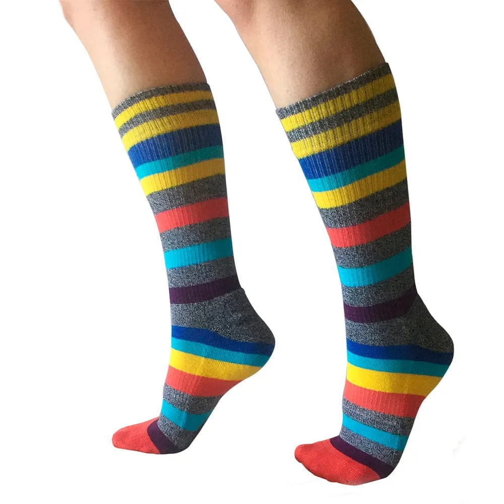 Over the calf socks