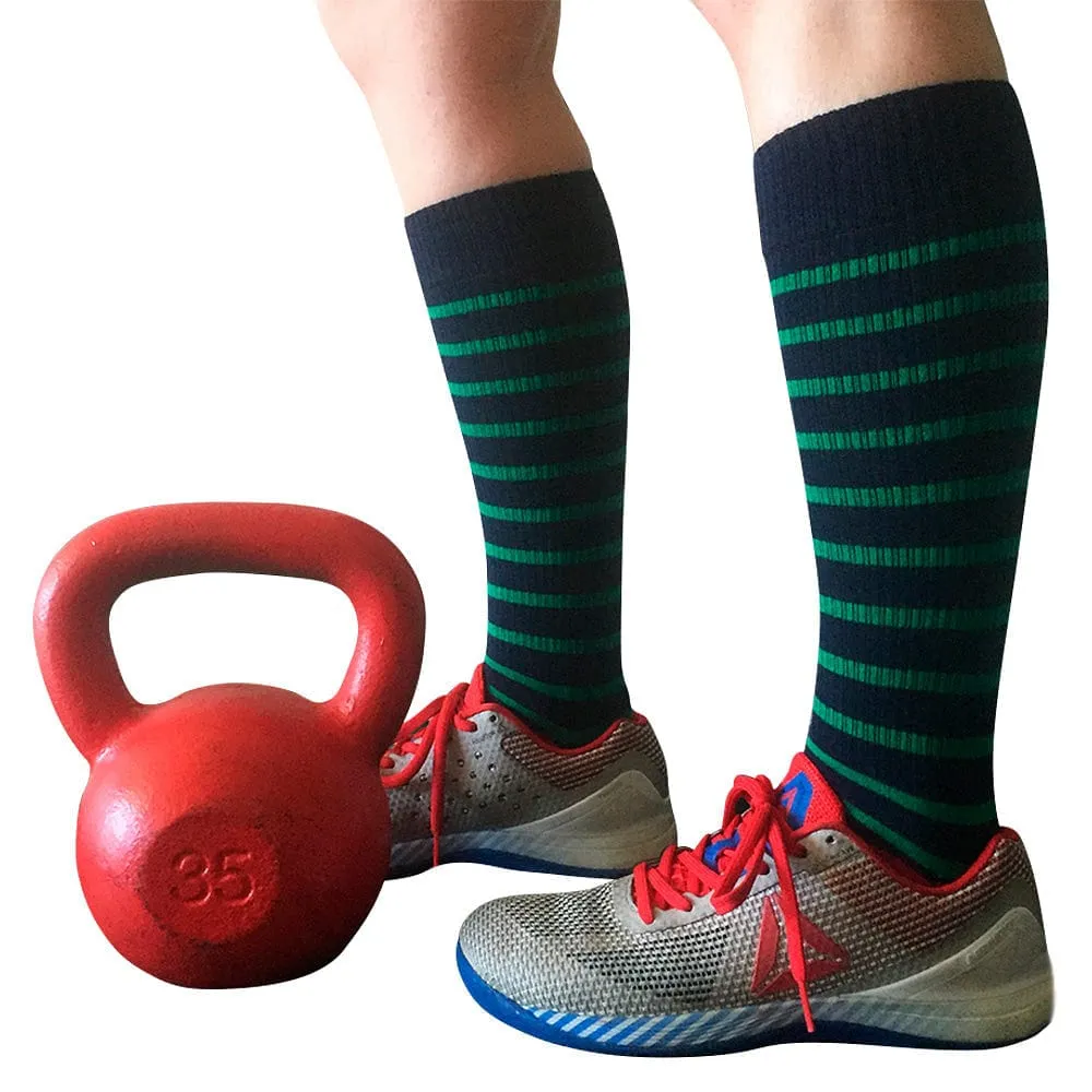 Over the calf socks