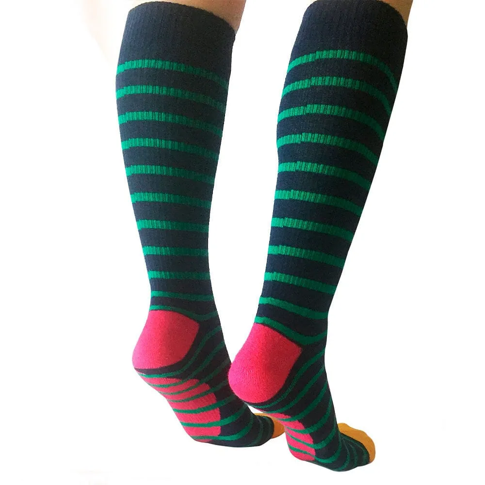 Over the calf socks