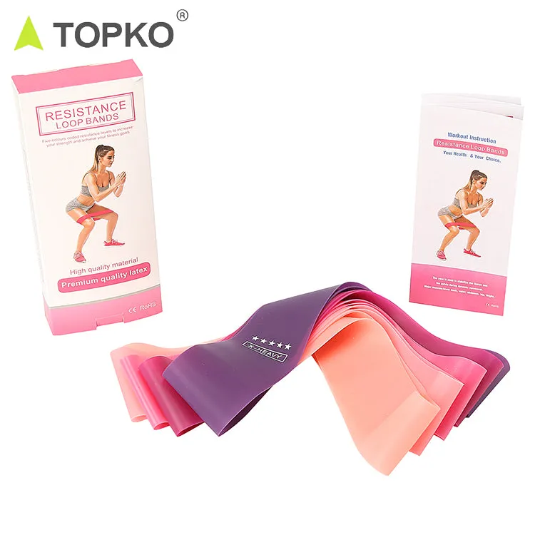 Silicone Resistance Bands Set