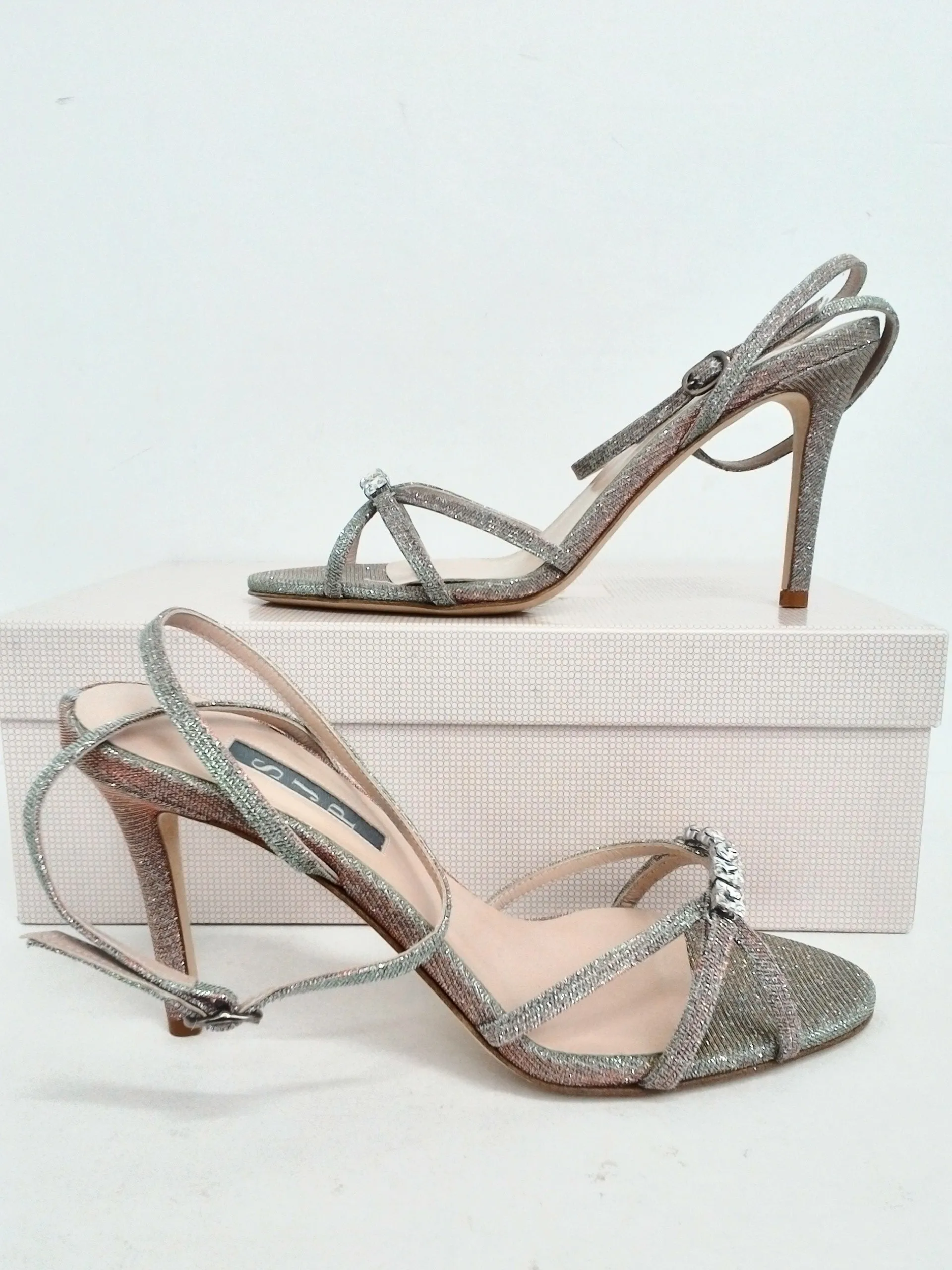 SJP Women's Heeled Sandals Scant Size 37