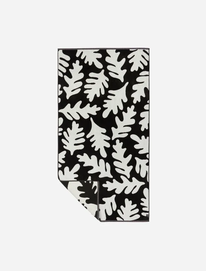 Slowtide Hele Turkish Towel - Black