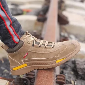 STRIDE™ ANTI-SMASH WATERPROOF STEEL TOE SAFETY SHOES