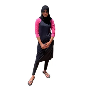 Swim Dress with Leggings, Full Sun Protection Swimwear, Islamic Swimsuit, Burkini, Religious Swimwear, Modesty, Tznius Swim, Full Coverage