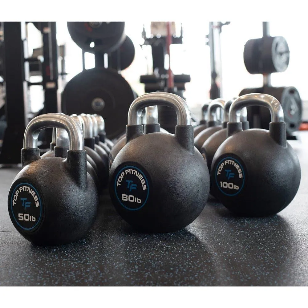 Top Fitness Urethane Kettlebell