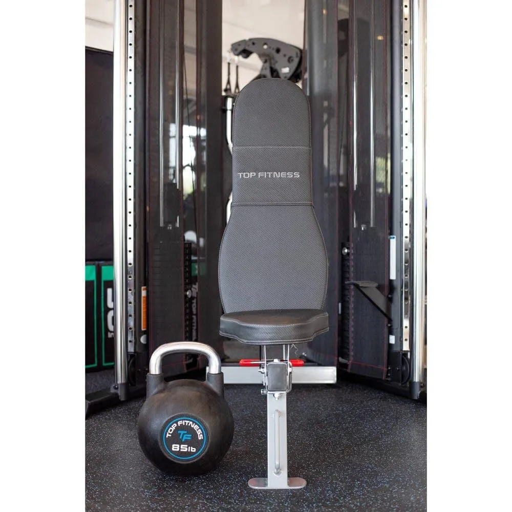 Top Fitness Urethane Kettlebell
