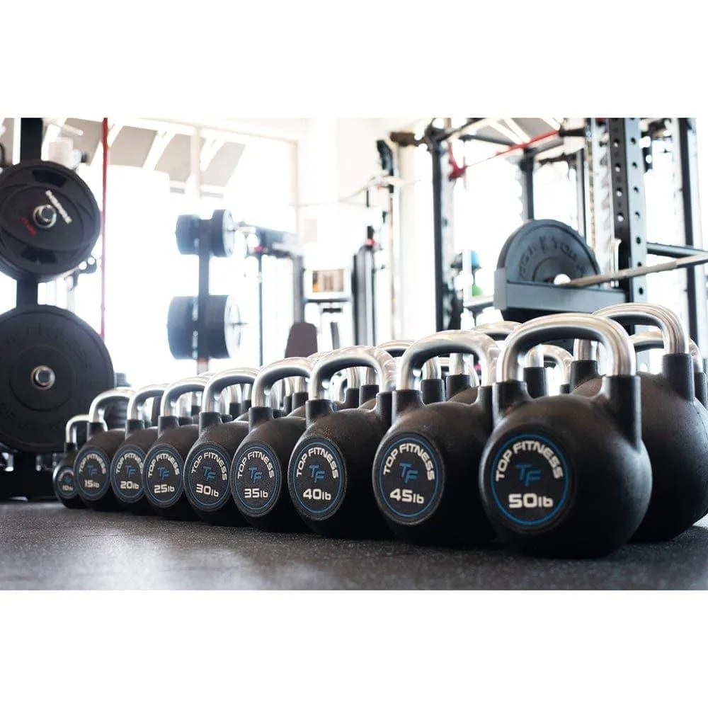 Top Fitness Urethane Kettlebell