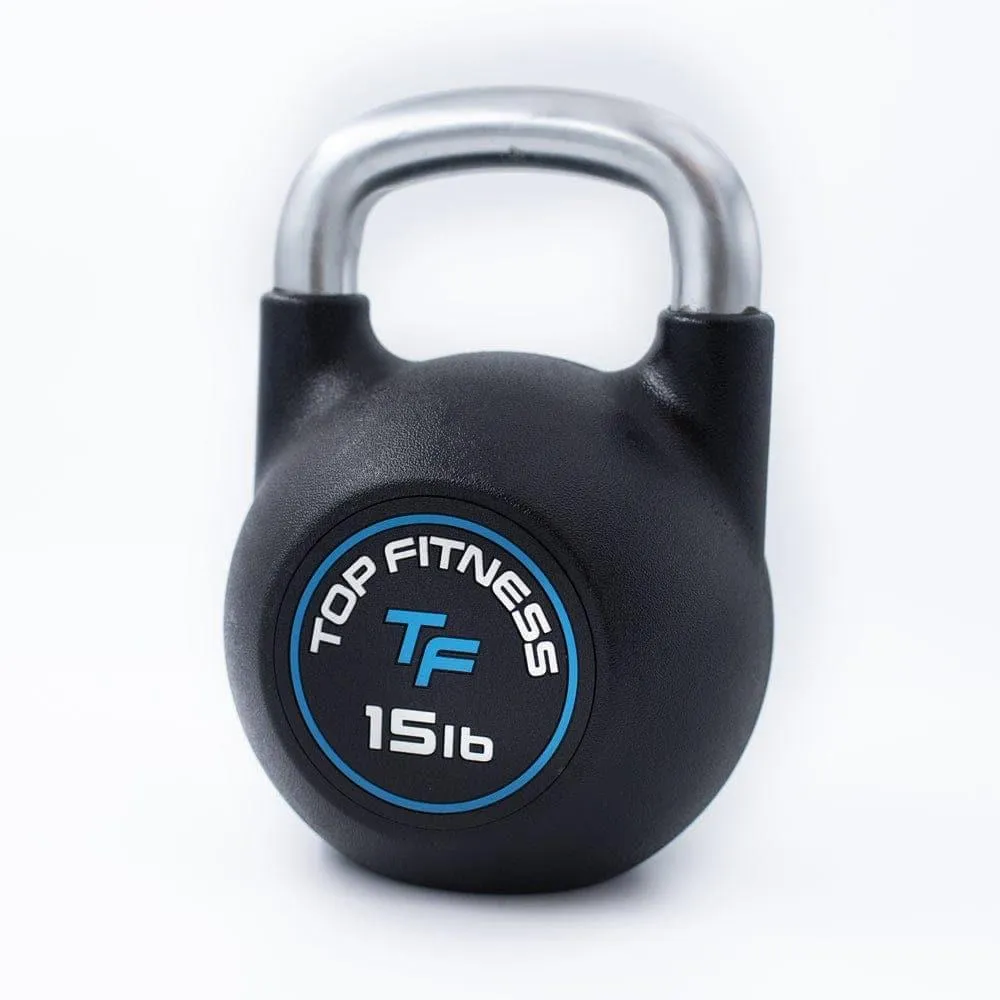Top Fitness Urethane Kettlebell